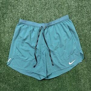 Nike Flex Stride Shorts Men's Size M Green Running Performance Lightweight Run